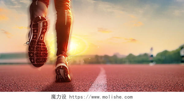 黄色金黄色橘红色跑步人物奔跑 企业年会创意背景创创意年会背景